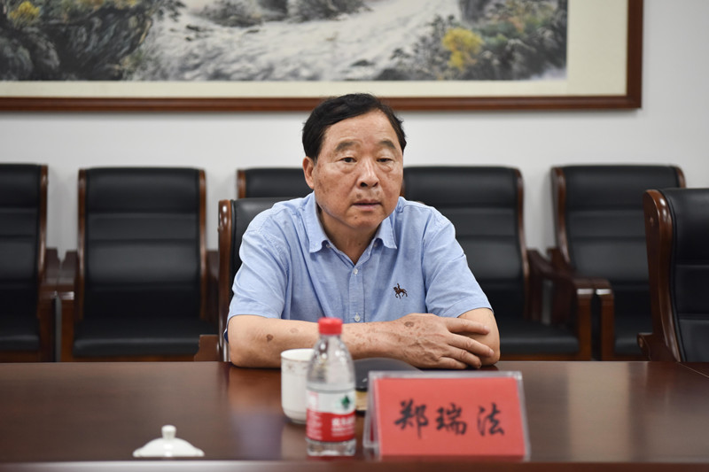 安邦护卫宁波市企业家协会会长郑瑞法到宁波安邦护卫公司考察图